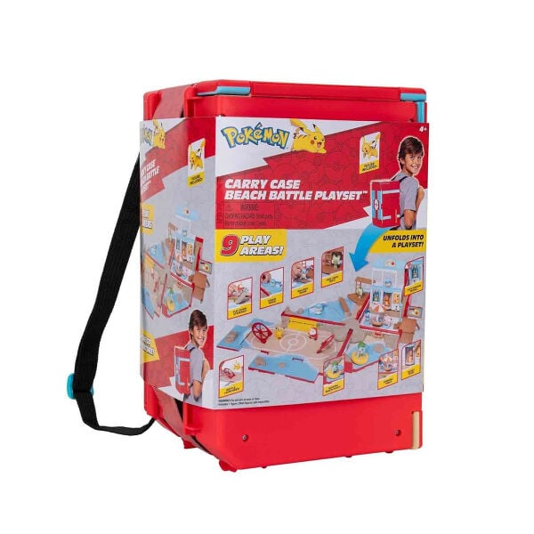 POK PKW3424 Pokemon Beach Battle Taşıma Çantası Oyun Seti