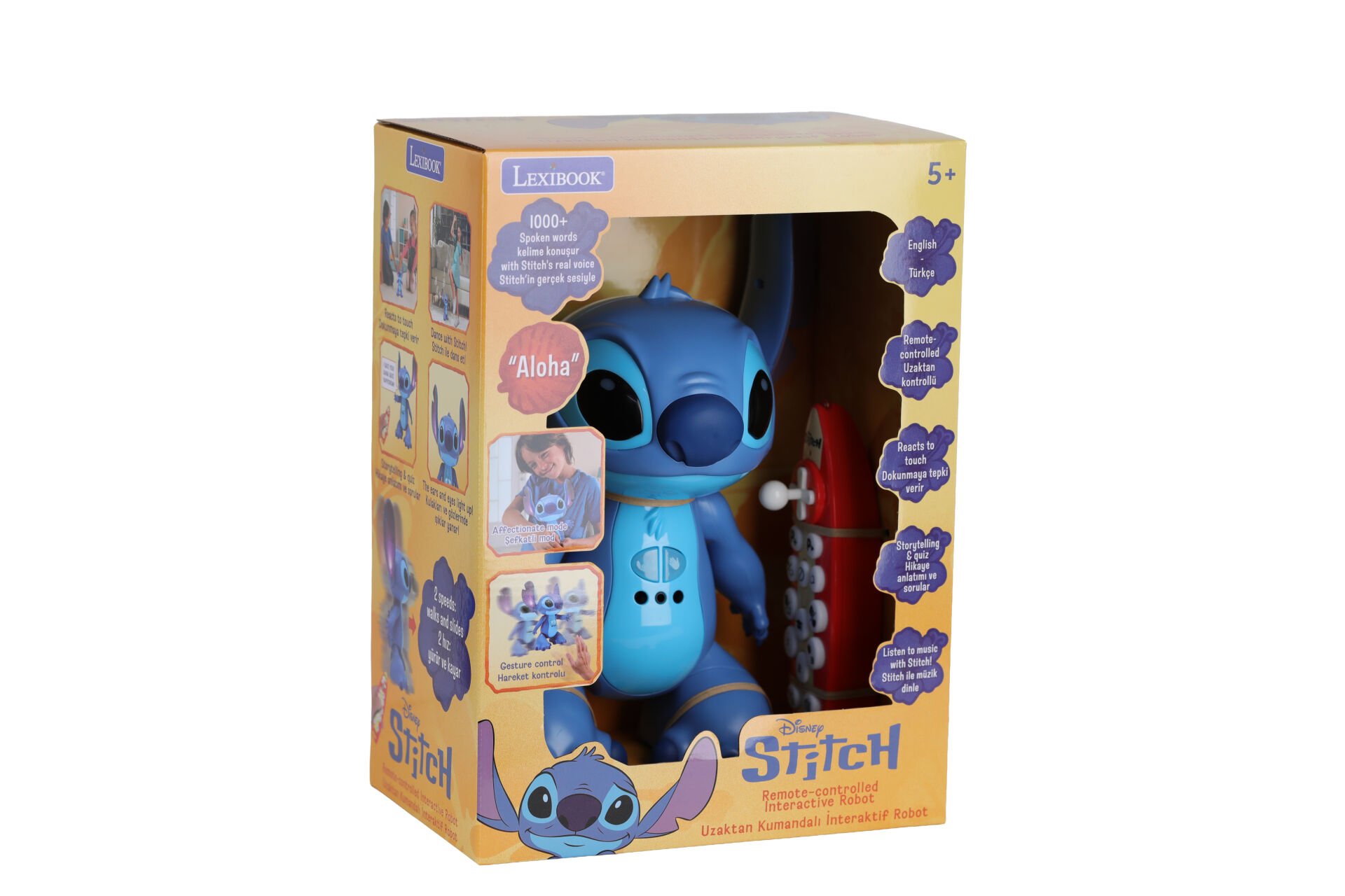 11804 SUN-LEX-R-C ROBOT STITCH İNTERAKTİF SESLİ IŞIKLI STCH