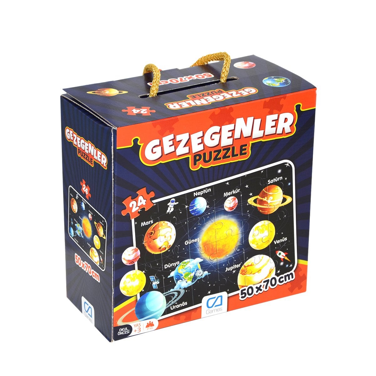 5026 CA Games Gezegenler 24 parça Puzzle / +3 yaş