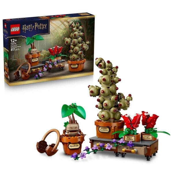 76474 Lego Harry Potter Hogwarts Bitkibilim Bitkileri 817 parça +12 yaş