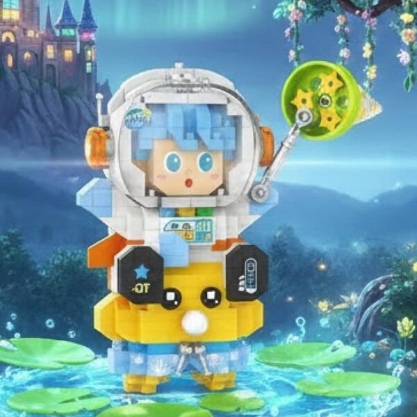 LZ-8827 LOZ ASTRONOT MAVİ 390 PARÇA BLOCK OYUNCAK