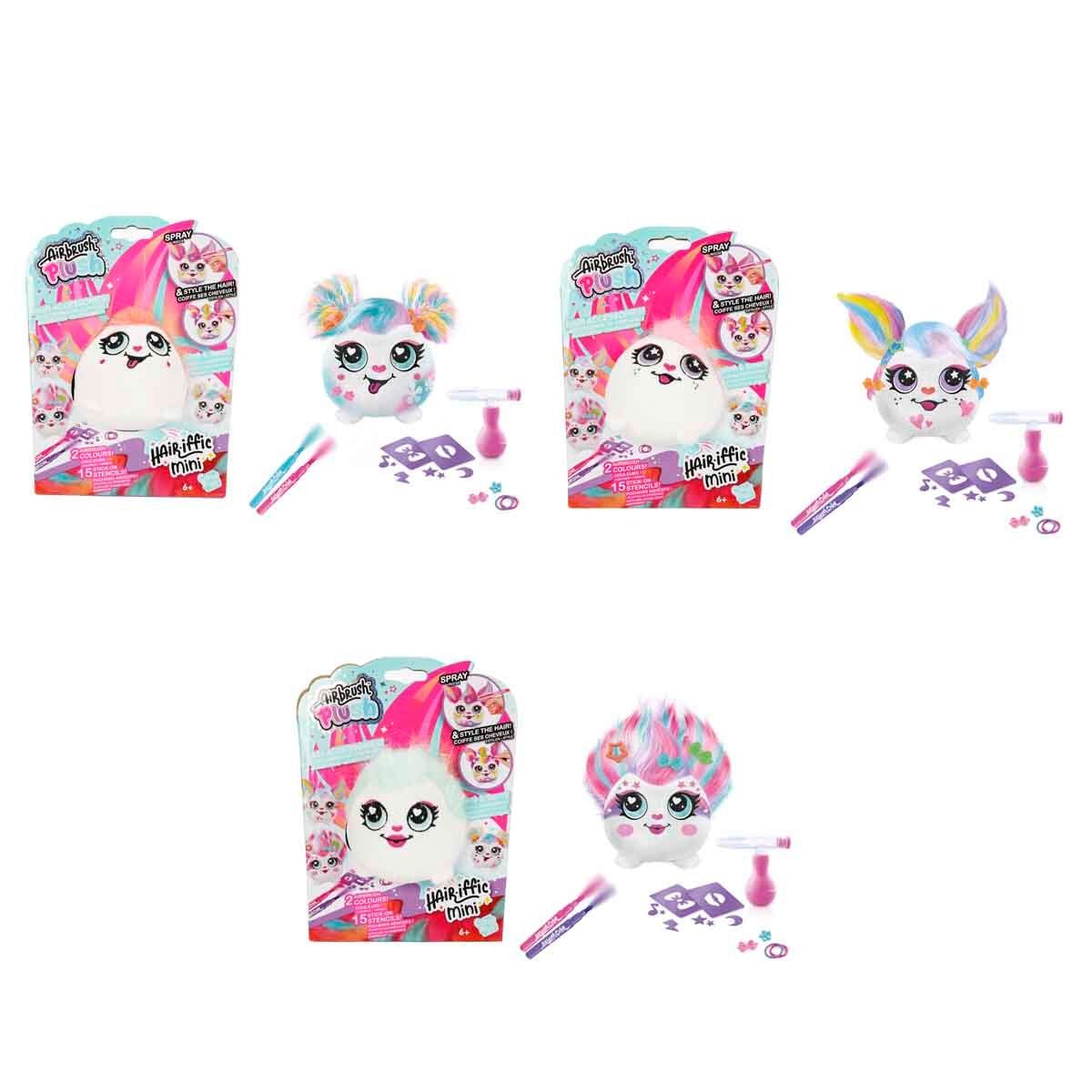 45539 SUN-CNL-HOBİ SET AIRBRUSH PLUSH HAIR IFFIC MINI 3R