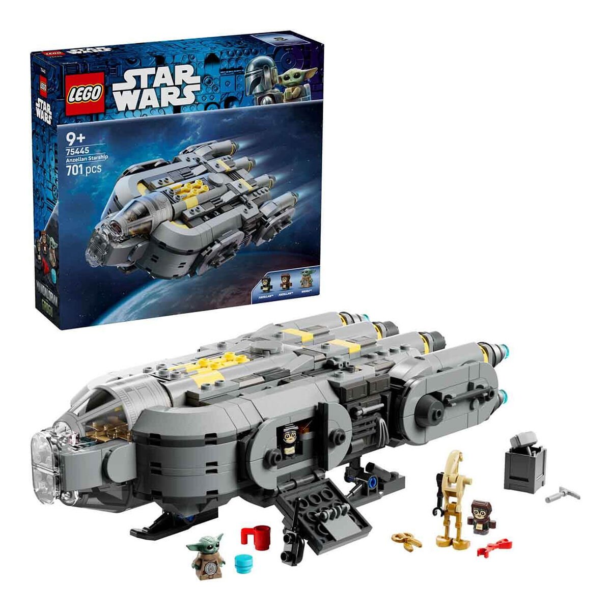75445 Lego Star Wars Anzellan Starship 701 parça +9 yaş | Erkol
