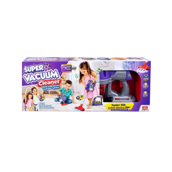379 SUPER VACUUM CLEANER sesli vakum çekmeli