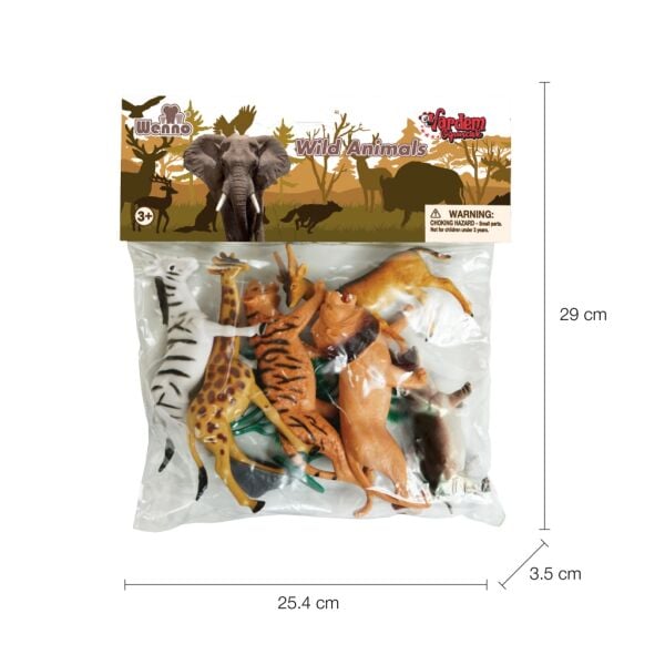 9115,9116,9117 9 PARCA 10INCH CIFTLIK ,VAHSİ , DINOZOR HAYVAN SET