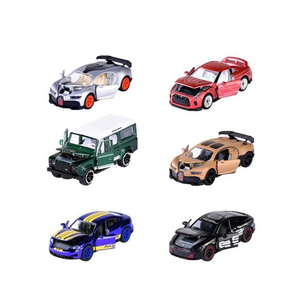 8502001000 SHOWROOM DELUXE CARS 6 ASST