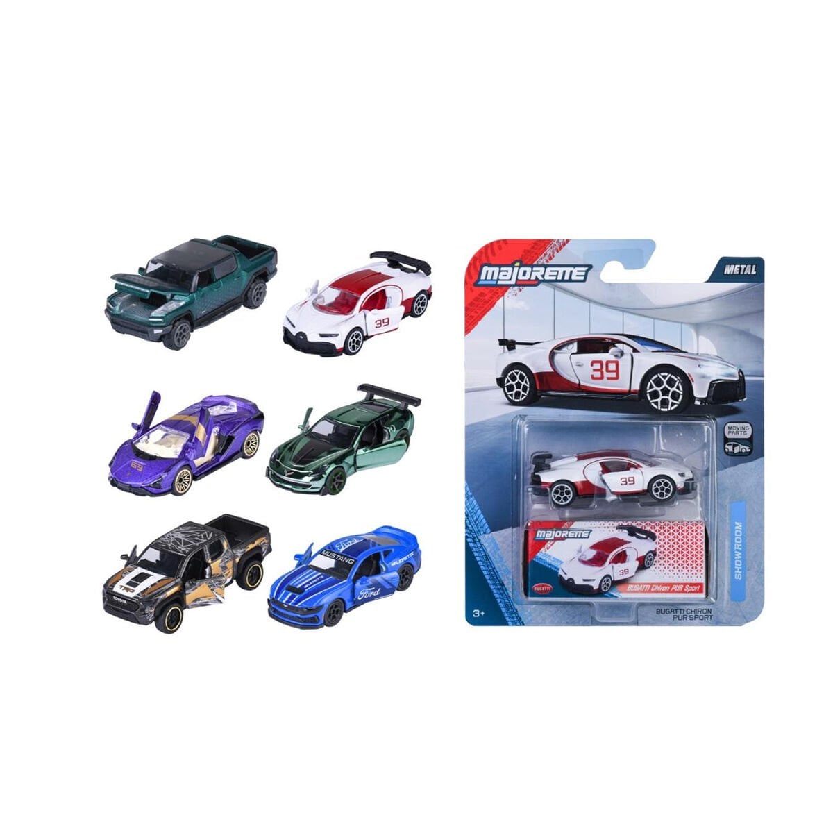 8502001000 SHOWROOM DELUXE CARS 6 ASST