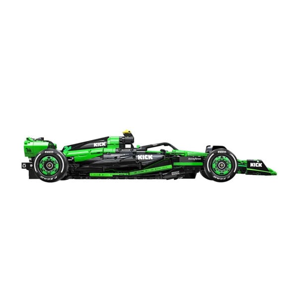 C64010W CADA 1 8 KİCK SAUBER F1 FORMULA ARACI 2553 PARÇA BLOCK OYUNCAK