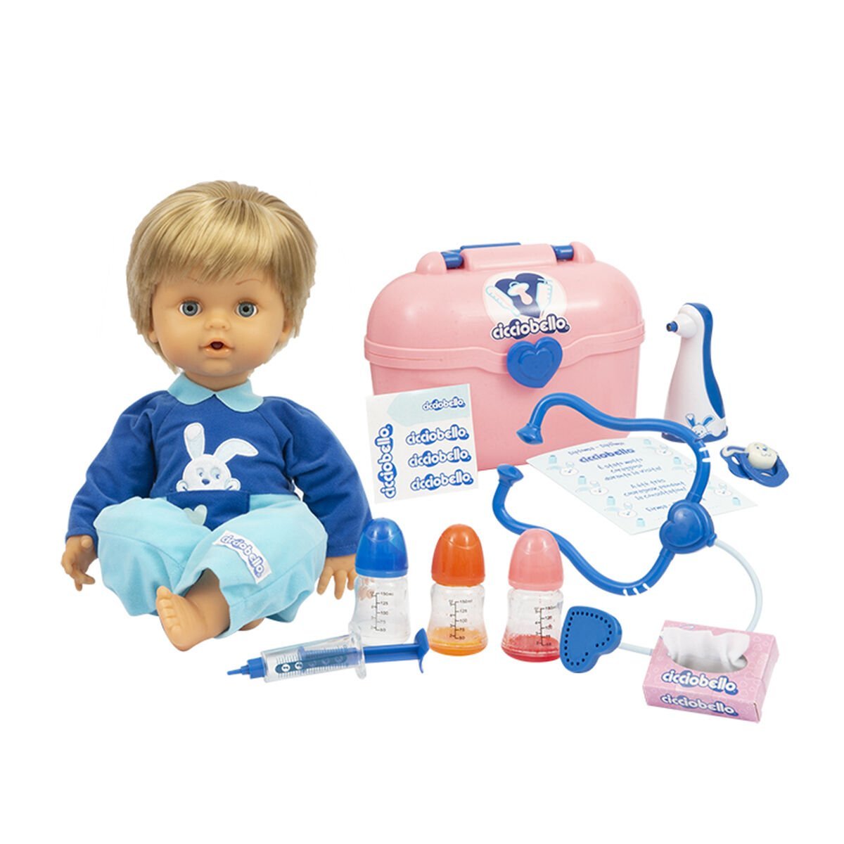 CCB91000 Cicciobello Çok Hastayım Doktor Çantalı +3 yaş