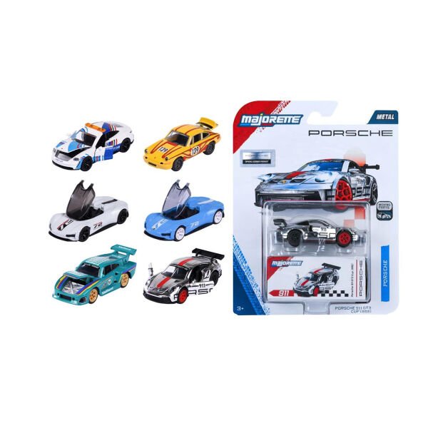 8502101001 PORSCHE DELUXE CARS 6 ASST