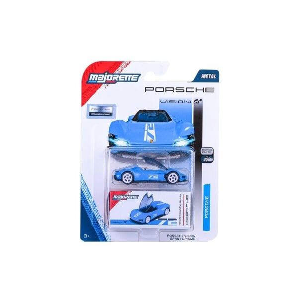 8502101001 PORSCHE DELUXE CARS 6 ASST