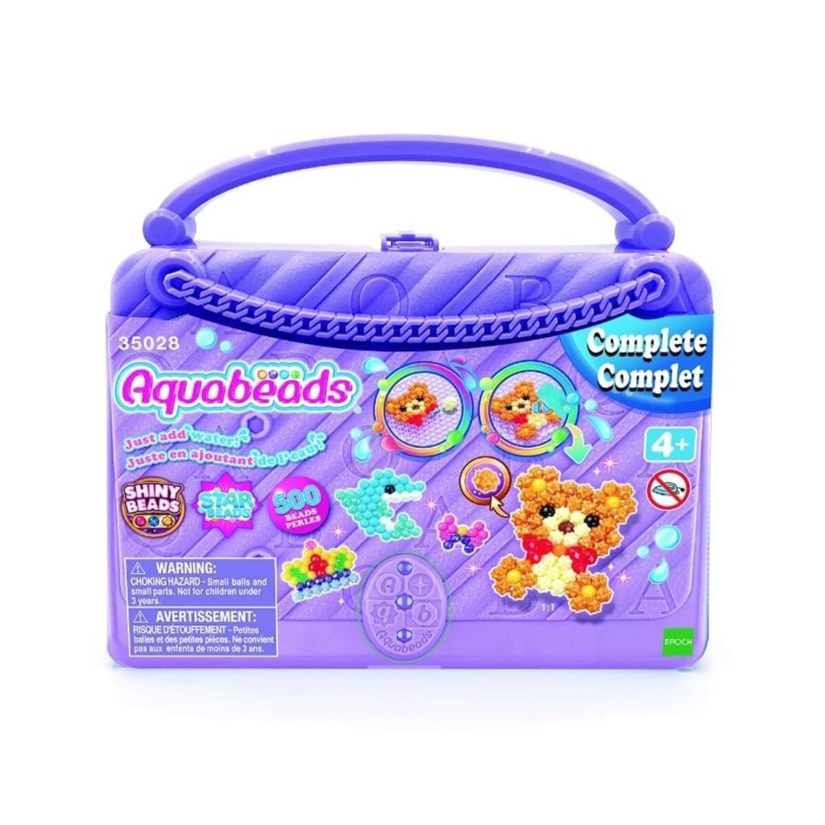 35028 AquaBeads Tasarımcı Çantası +500 parça +4 yaş