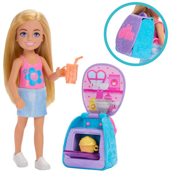 JBF46 Chelsea Sırt Çantası Olabilen Cupcake Oyun Seti