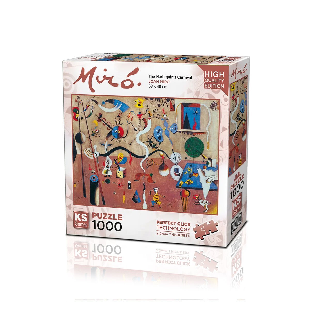 20661 PUZZLE 1000 CARNİVAL OF HARLEQUİN JOAN MİRO