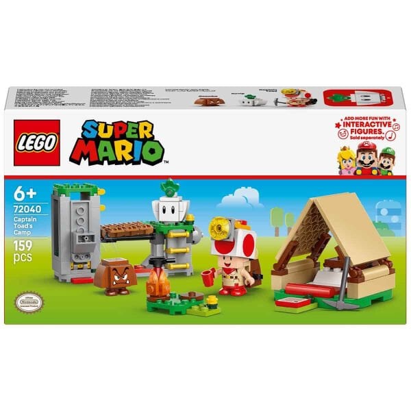 72040 Lego Super Mario - Kaptan Toadun Kampı 159 parça +6 yaş