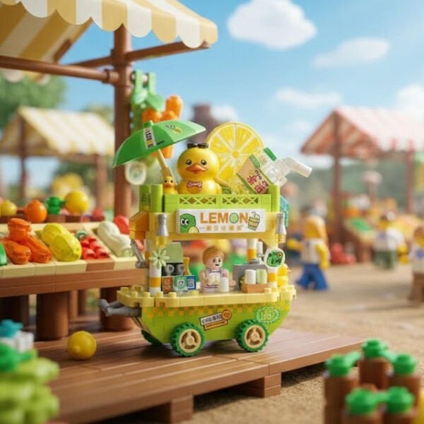 LZ-8856 LOZ LİMON ARABASI 310 PARÇA BLOCK OYUNCAK