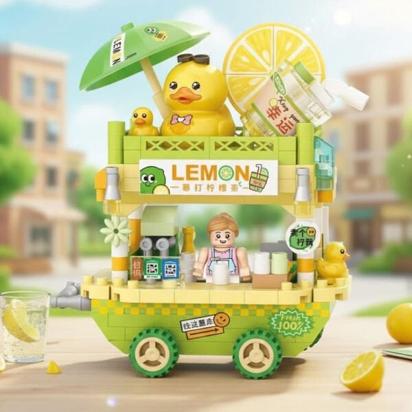 LZ-8856 LOZ LİMON ARABASI 310 PARÇA BLOCK OYUNCAK