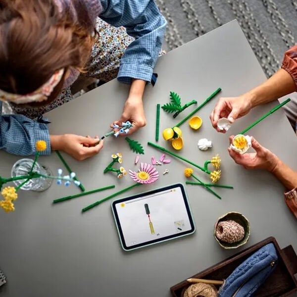 10347 Lego iconic Botanicals Pembe Çiçek Buketi 373 parça +9 yaş