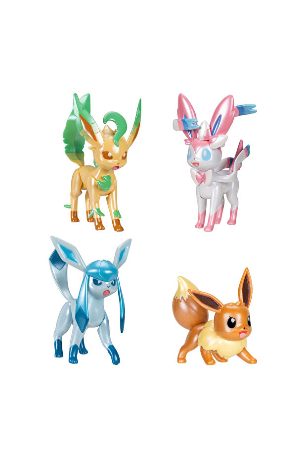 POK PKW4224 Pokemon Select Seri Eevee Evolution 4lü Figür Paketi