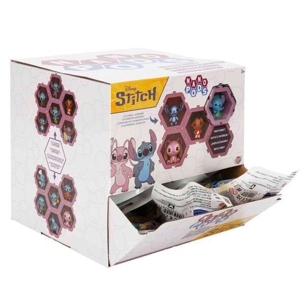 2854 SUN-WST-FİGÜR DISNEY STITCH NANO PODS SÜRPRİZ PAKET STCH 24D