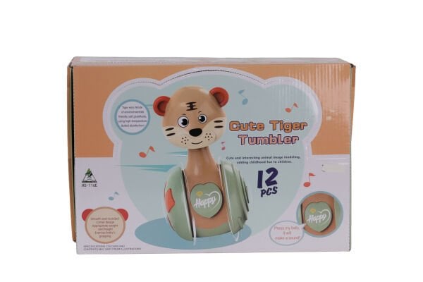 KZL-HS-116E SESLİ KAPLAN HACIYATMAZ OYUNCAK