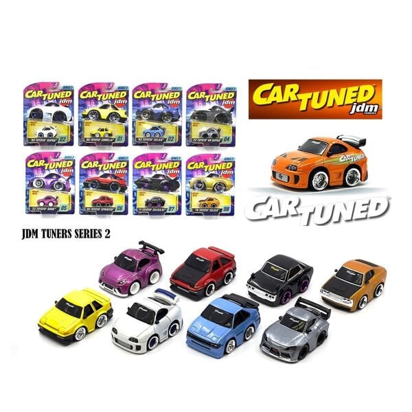 558675 MGA CarTuned JDM Diecast Assorti Araçlar