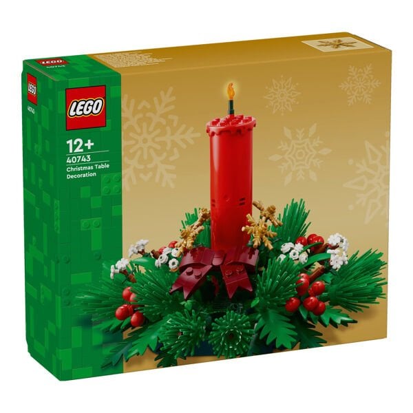 40743 Lego iconic Yılbaşı Masa Süsü 433 parça +12 yaş