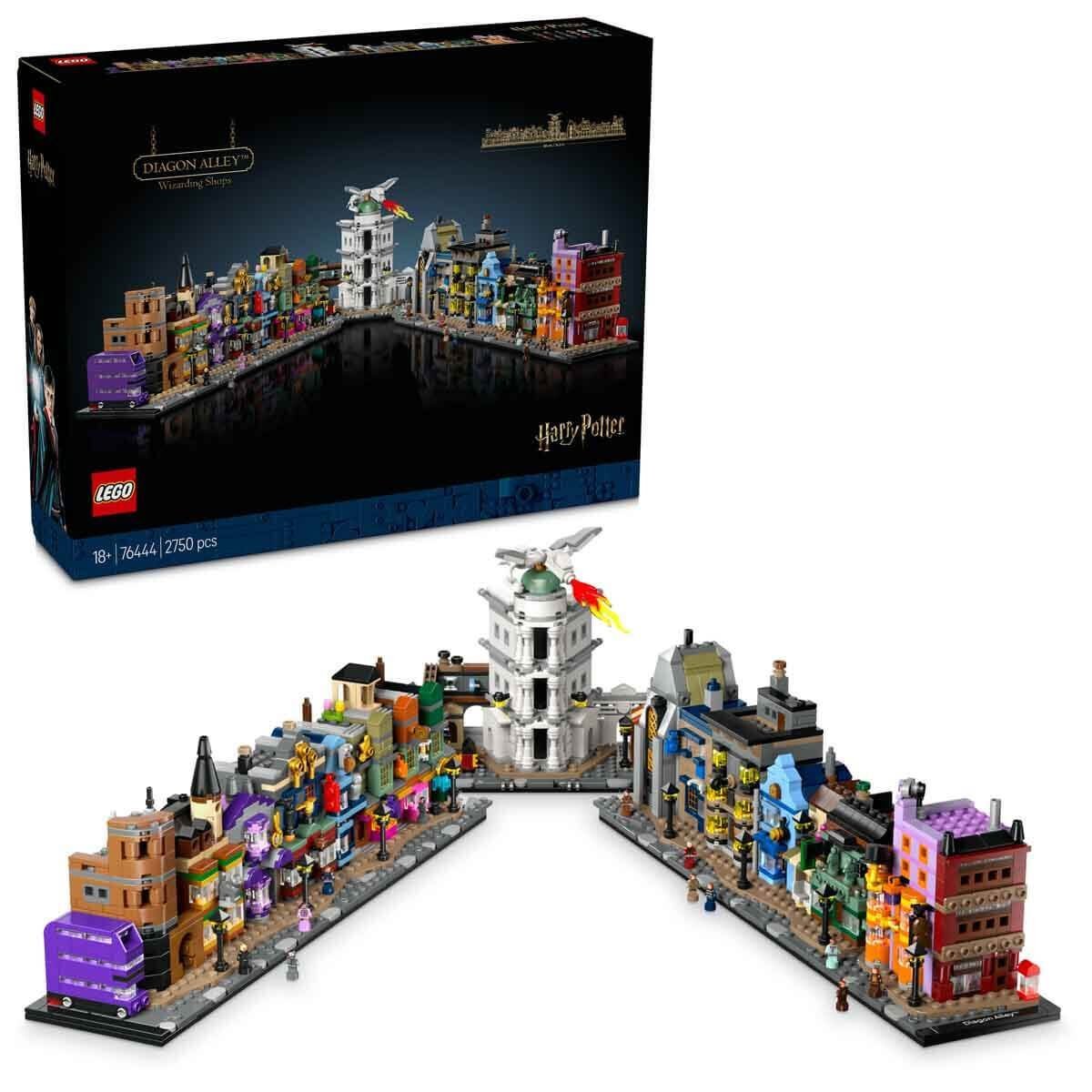 76444 Lego Harry Potter - Diagon Yolu Büyücü Mağazaları 2750 parça +18 yaş