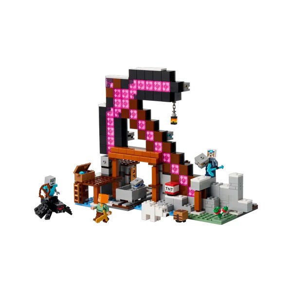 21277 Lego Minecraft Kazma Madeni 530 parça +8 yaş