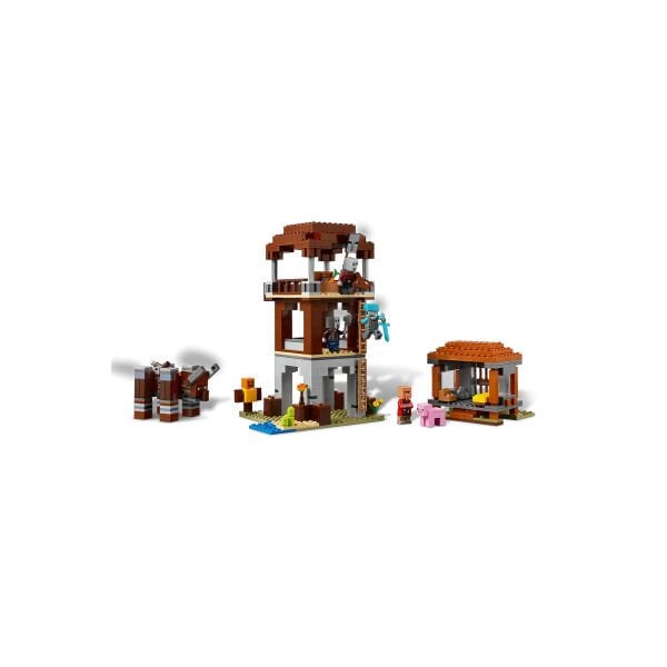21278 Lego Minecraft Pillager Karakolu ve Ravager 665 parça +9 yaş