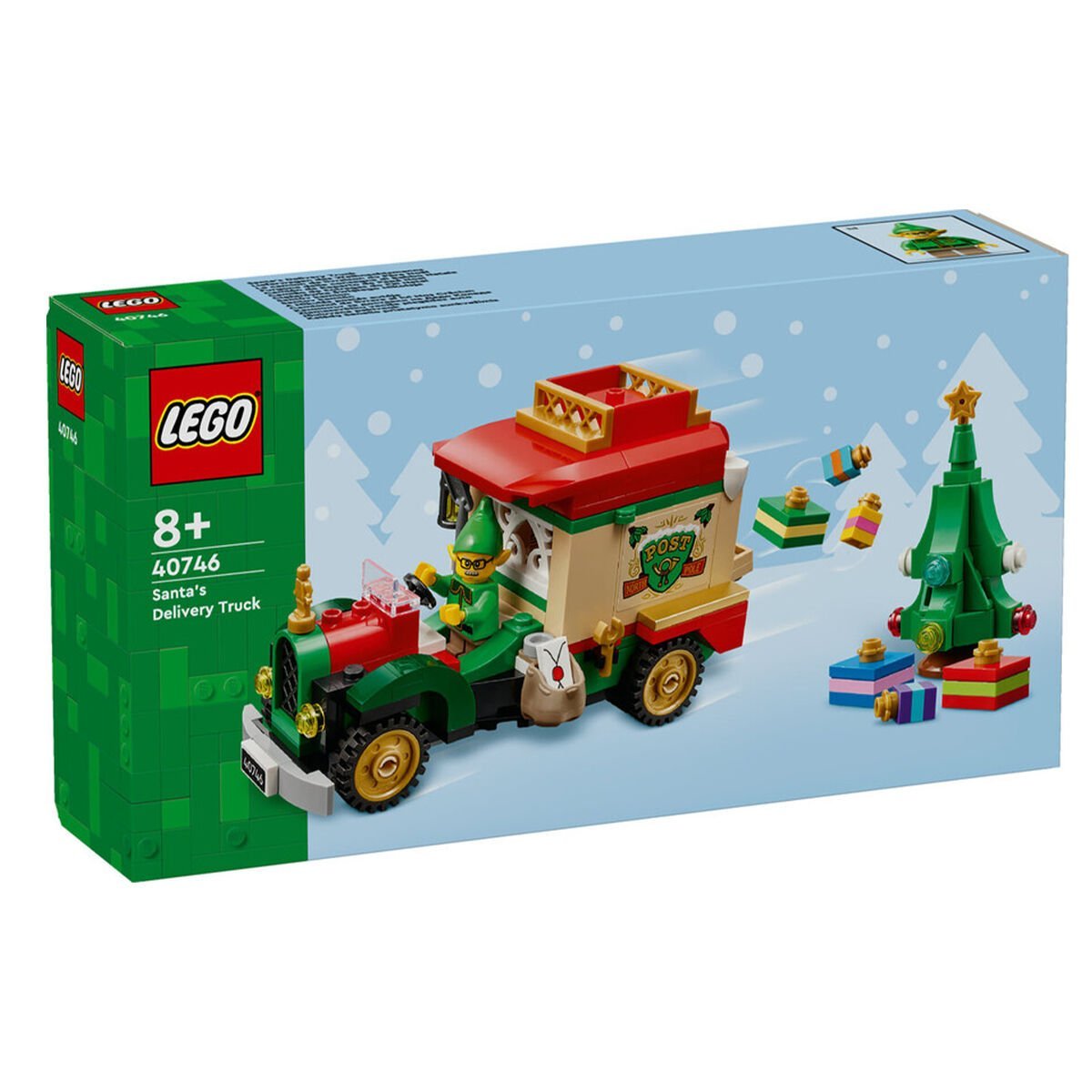 40746 Lego iconic Noel Babanın Nakliye Kamyonu 224 parça +8 yaş