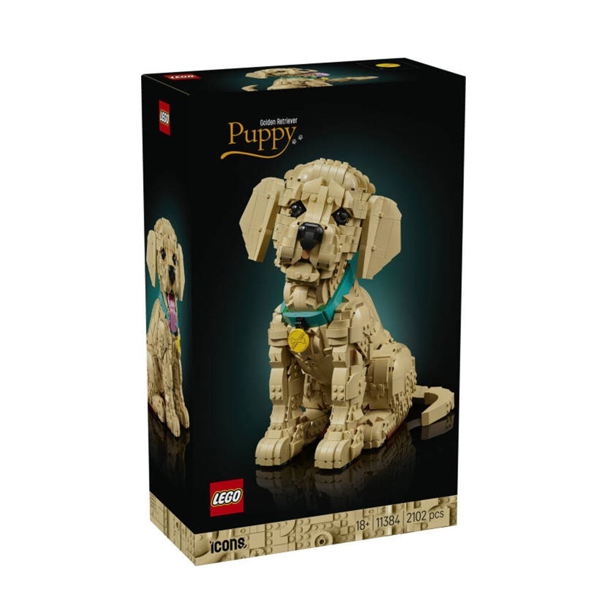 11384 Lego icons Yavru Golden Retriever 2102 parça +18 yaş