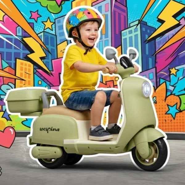 WPAK3 WESPİNA AKÜLÜ KUMANDALI MOTOR YEŞİL KUTULU