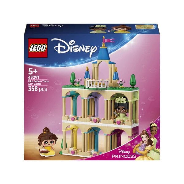 43291 Lego Disney Princess Disney Şatosu ile Mini Belle ve Mini Tiana 358 prç +5