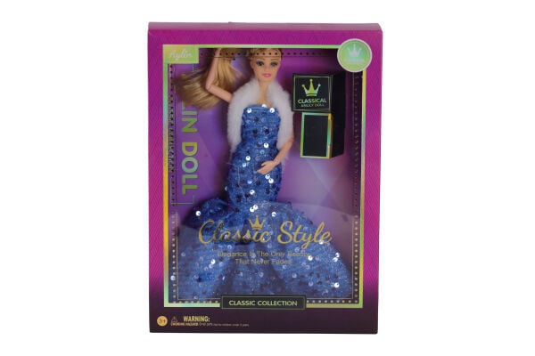 AGH 524 B AYLİN CLASSİC STYLE PULLU ŞALLI
