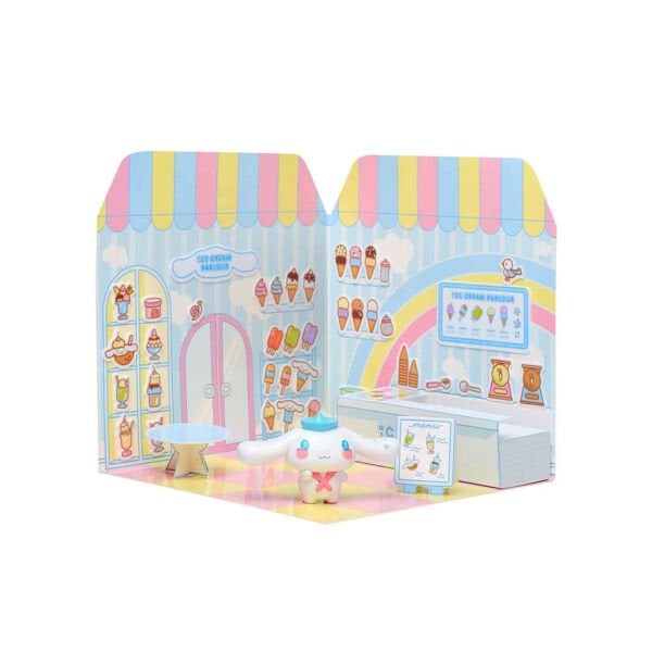 30001 SUN-CMS-OYUN SET STICKER HOUSE FOOD COURTS KUROMI CINNAMOROLI H KITTY MY