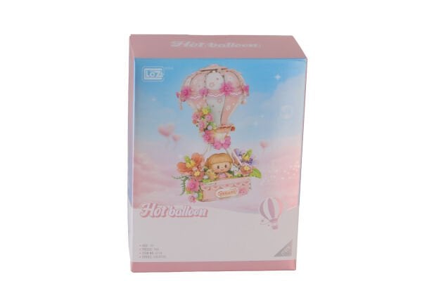 LZ4114 LOZ PEMBE HAVA BALONLU 789 PARÇA BLOCK OYUNCAK