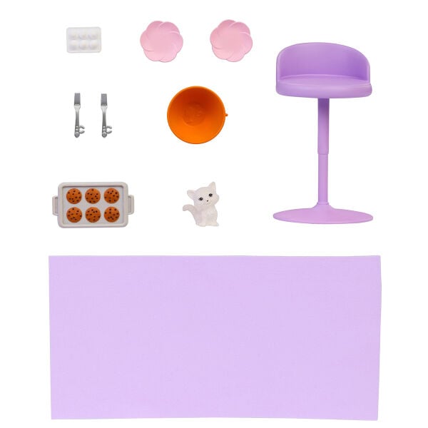 JMD28 Barbie Hafta Sonu Tatil Evi ve Bebek