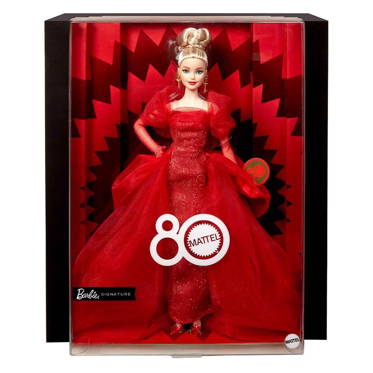 JBJ17 Mattel 80. Yıl Dönümü Koleksiyon Bebek - Sarışın