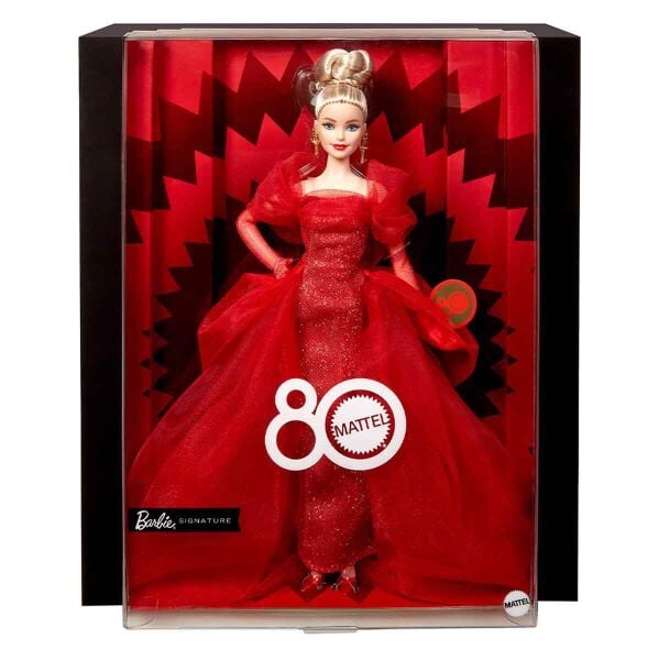 JBJ17 Mattel 80. Yıl Dönümü Koleksiyon Bebek - Sarışın