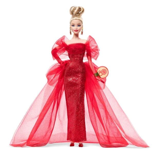 JBJ17 Mattel 80. Yıl Dönümü Koleksiyon Bebek - Sarışın