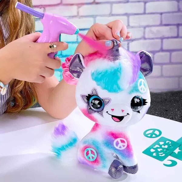 28741 SUN-CNL-HOBİ SET AIRBRUSH PLUSH UNICORN B O