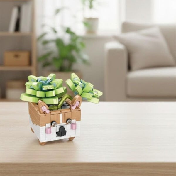 P655016 PANLOS HAYVAN SAKSILARI BUKET SETLERİ 336 PARÇA BLOCK OYUNCAK