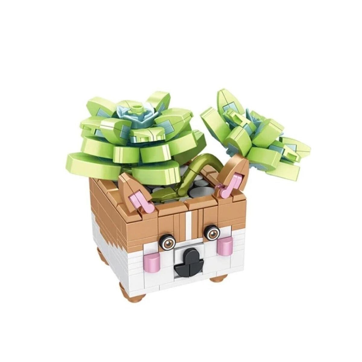 P655016 PANLOS HAYVAN SAKSILARI BUKET SETLERİ 336 PARÇA BLOCK OYUNCAK