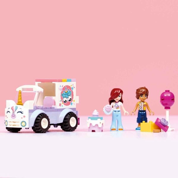 42675 Lego Friends Unicorn Pasta Dağıtım Aracı 67 parça +4 yaş