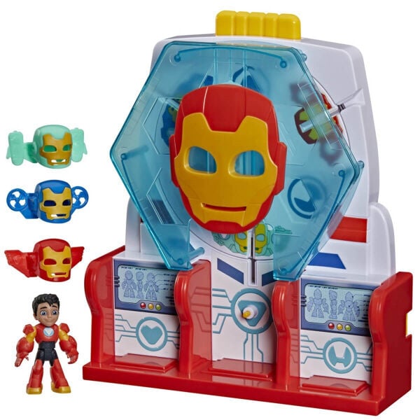 G1261 Iron Man and his Awesome Friends Zırh Salonu Oyun Seti