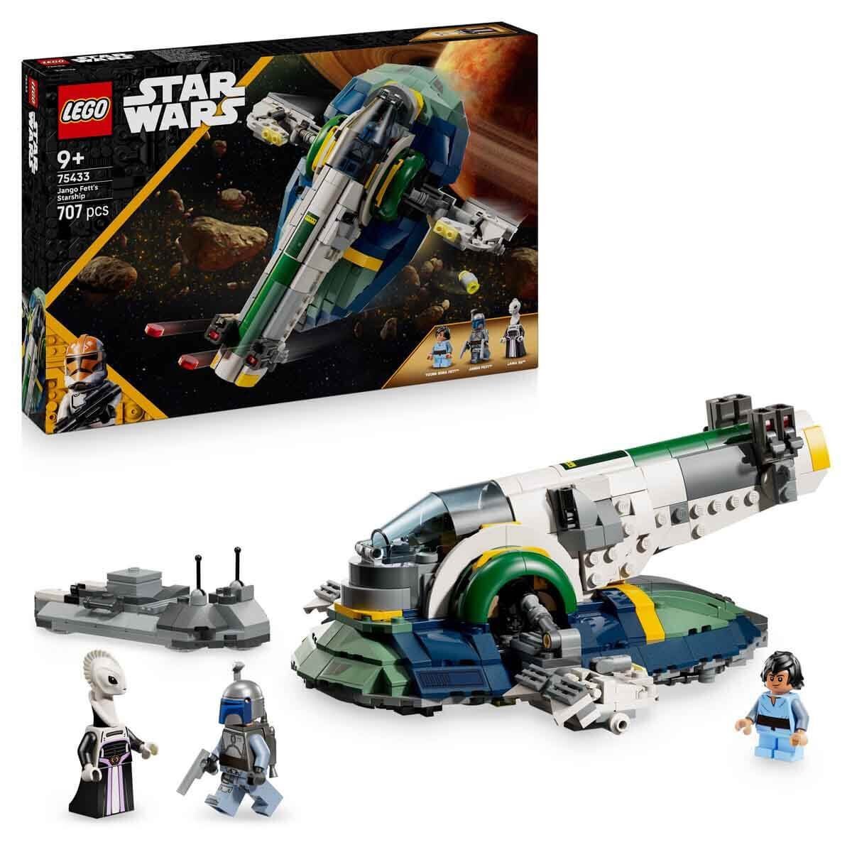 75433 LEGO® Star Wars™ Jango Fett'in Starshipi 707 parça +9 yaş