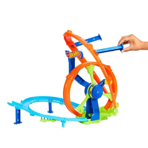 JBX65 Hot Wheels Hızlı Fırlatma ve Döngü Parkuru Oyun Seti