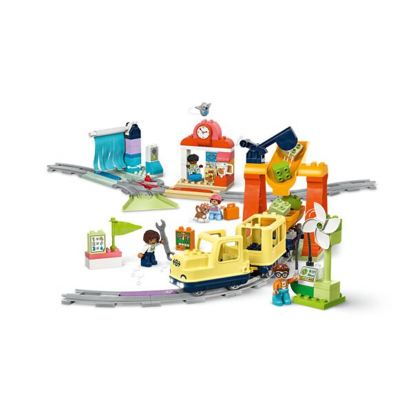 10428 Lego Duplo  Büyük İnteraktif Mahalle Treni 103 parça +3 yaş