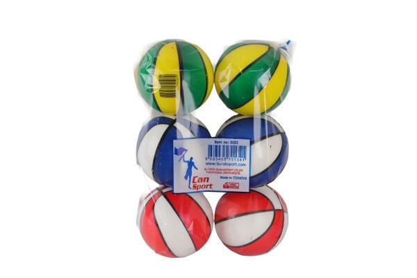ST23 CAN SPORT BÜYÜK STRES TOPU 10 CM 6LI PAKET